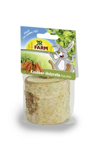 Trunchi de ros cu morcovi pentru rozatoare Jr Farm 150 g